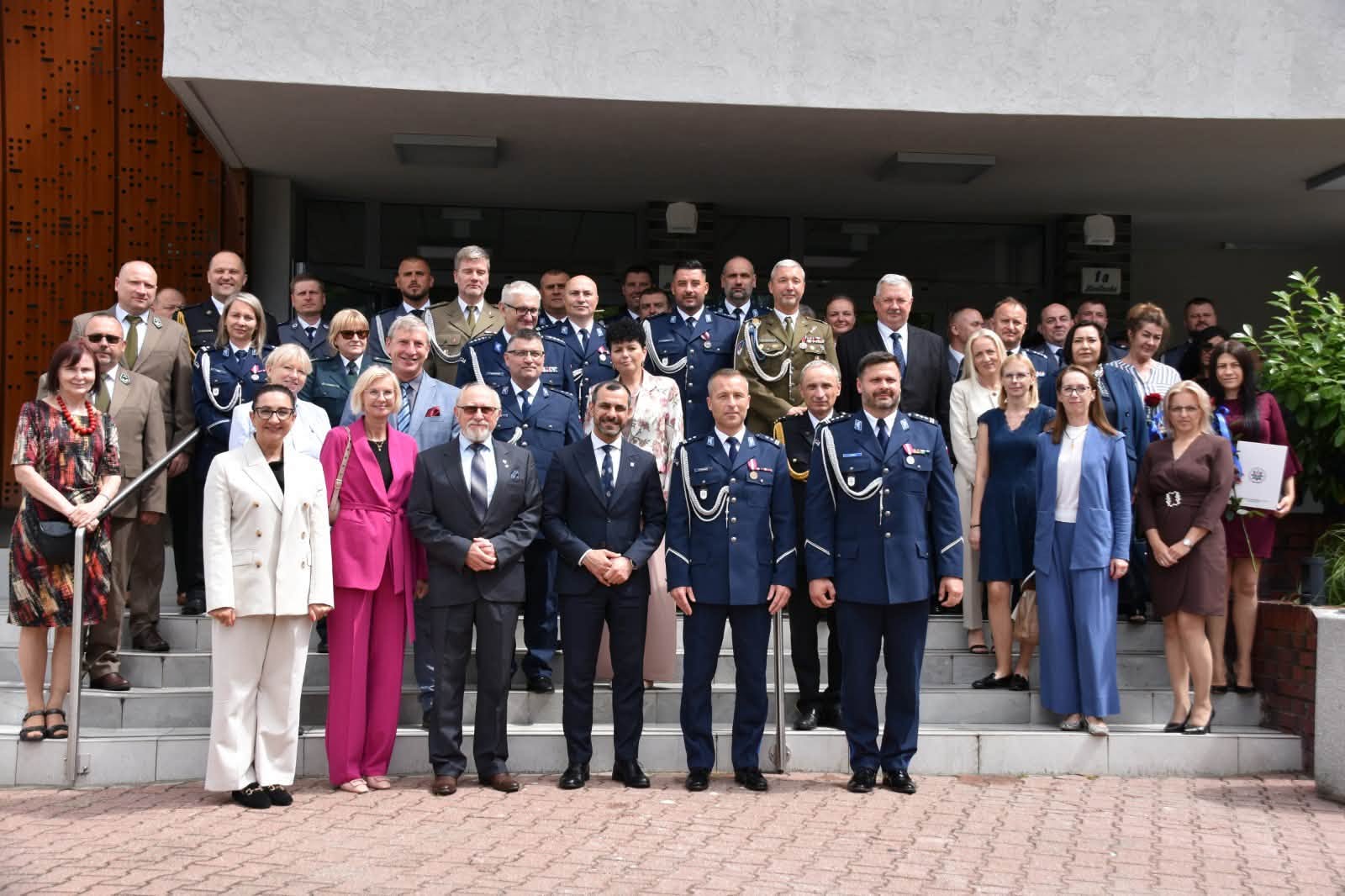 Uroczyste obchody Święta Policji w Policach