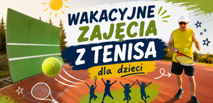 Wakacje z tenisem w Bezrzeczu – zapraszamy dzieci i młodzież na bezpłatne zajęcia