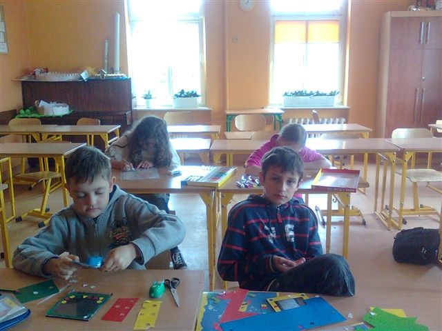 Zajęcia z plastyki - Zdjęcia