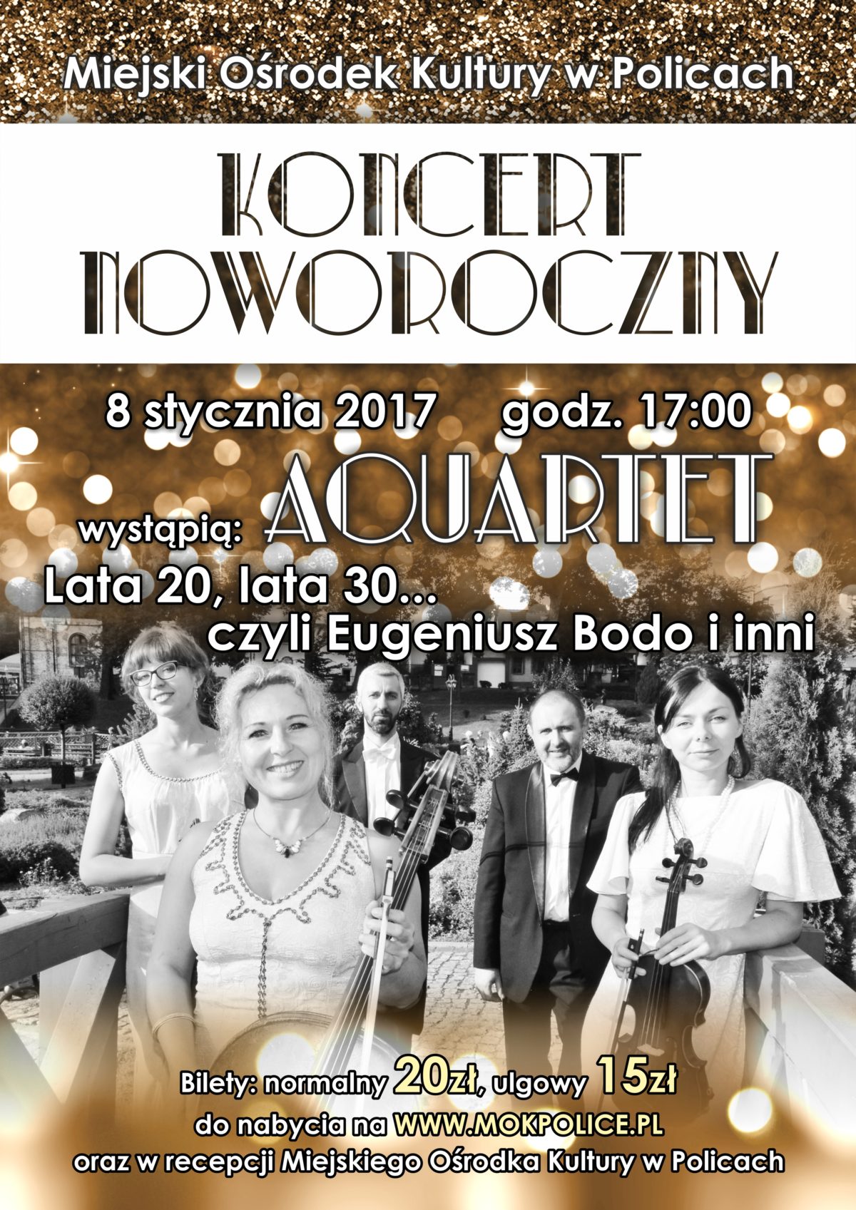 Koncert noworoczny w Miejskim Ośrodku Kultury w Policach