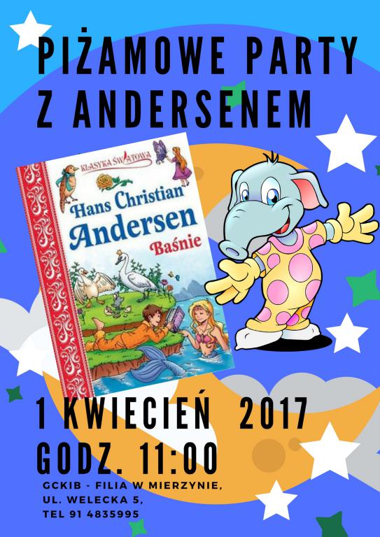 Piżamowe party z Andersenem po raz trzeci 