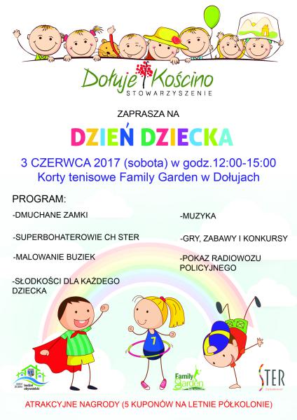 Dzień Dziecka na Kortach Tenisowych Family Garden w Dołujach