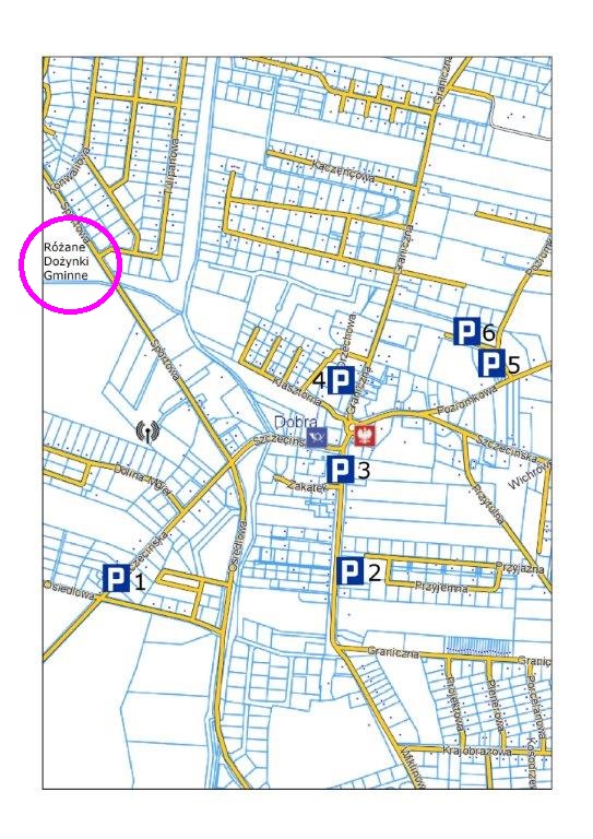 Informacja o parkingach w czasie Różanych Dożynek 