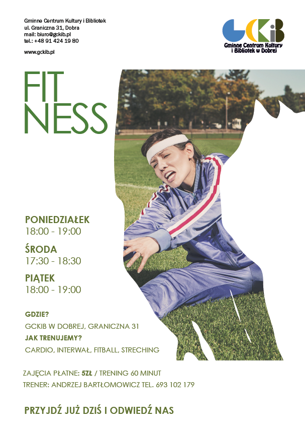 Zajęcia fitness i nordic walking w Dobrej