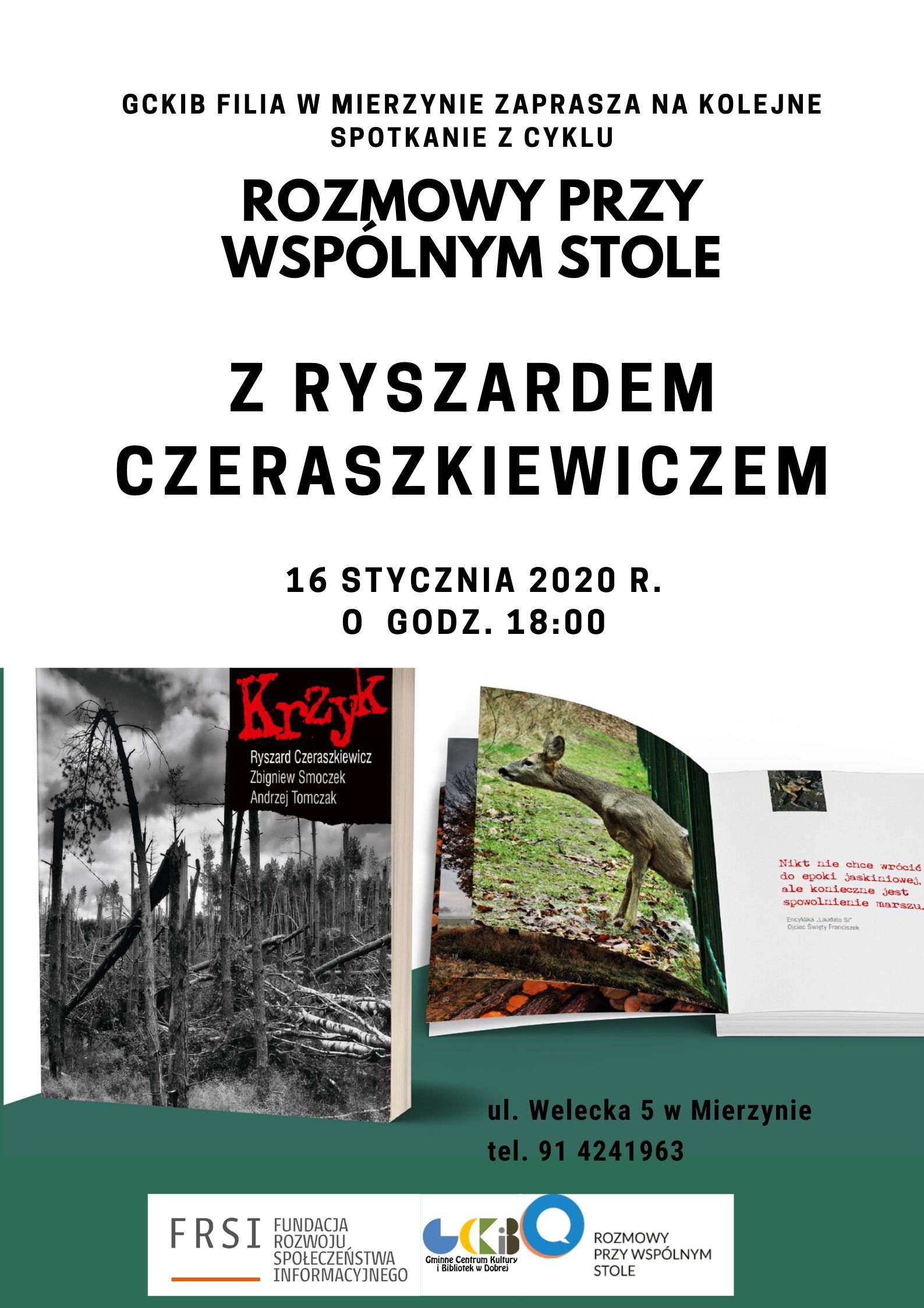 Spotkanie z Ryszardem Czeraszkiewiczem