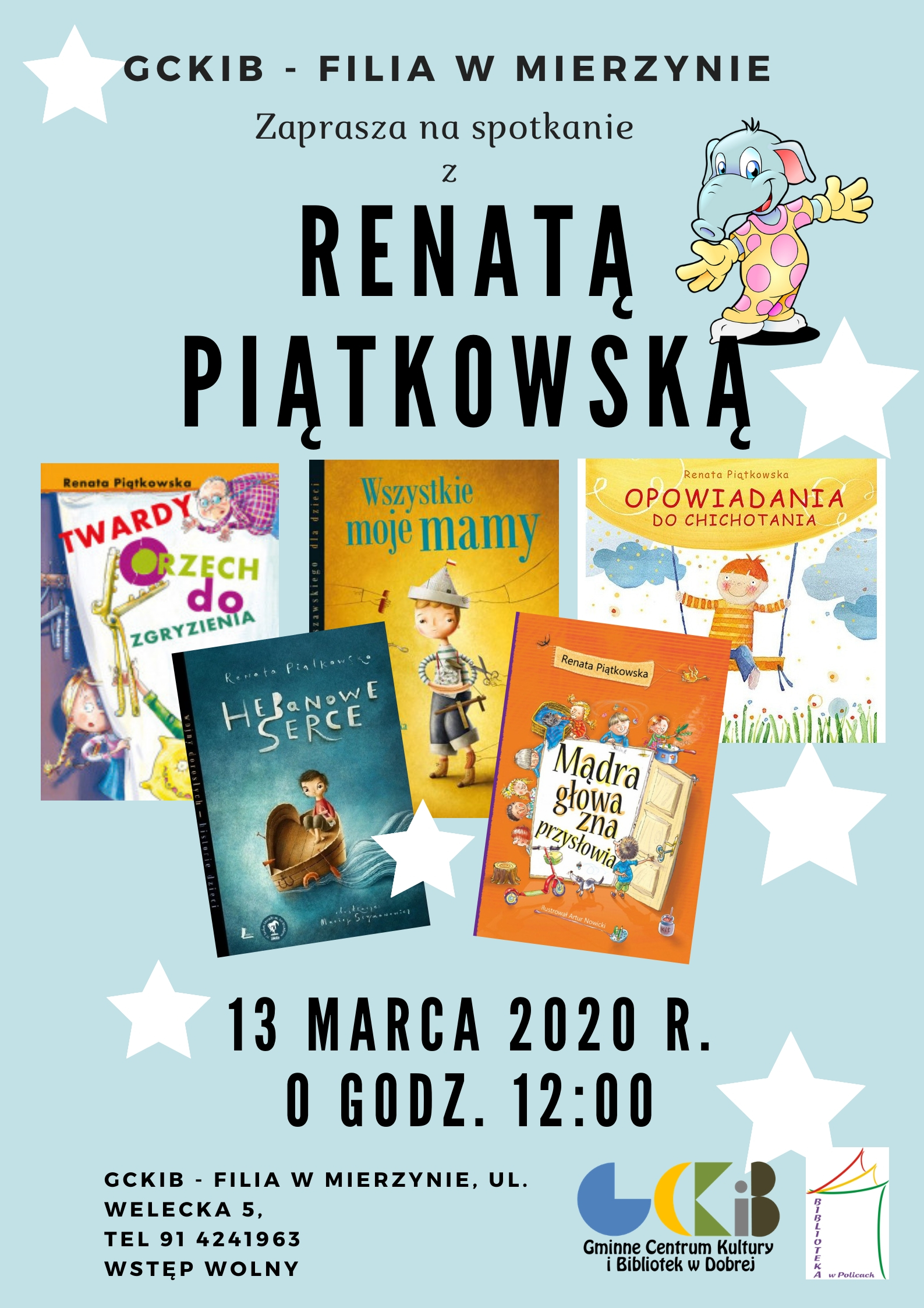 Spotkanie z Renatą Piątkowską w Mierzynie