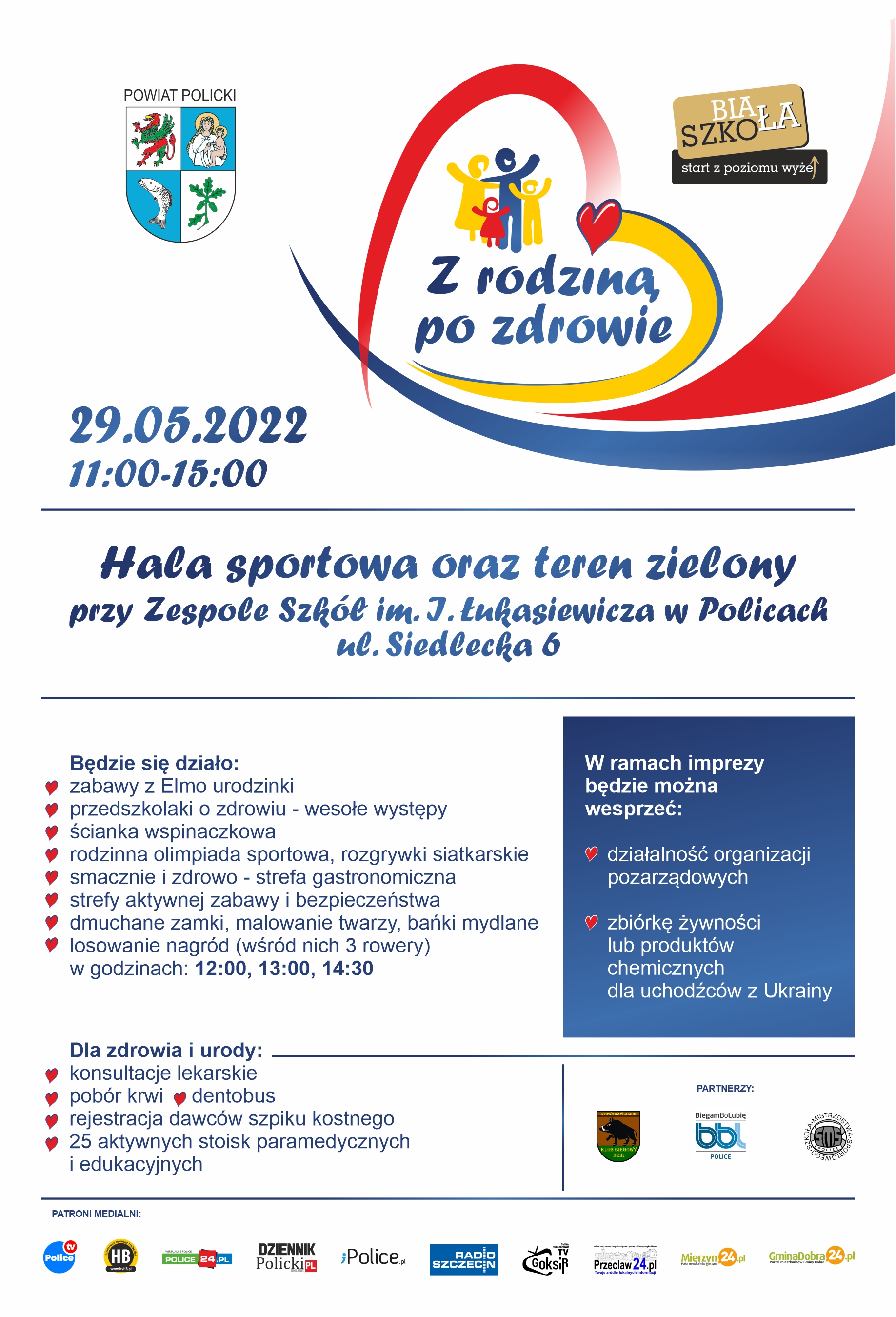 Festyn rodzinny w Policach "Z rodziną po zdrowie"