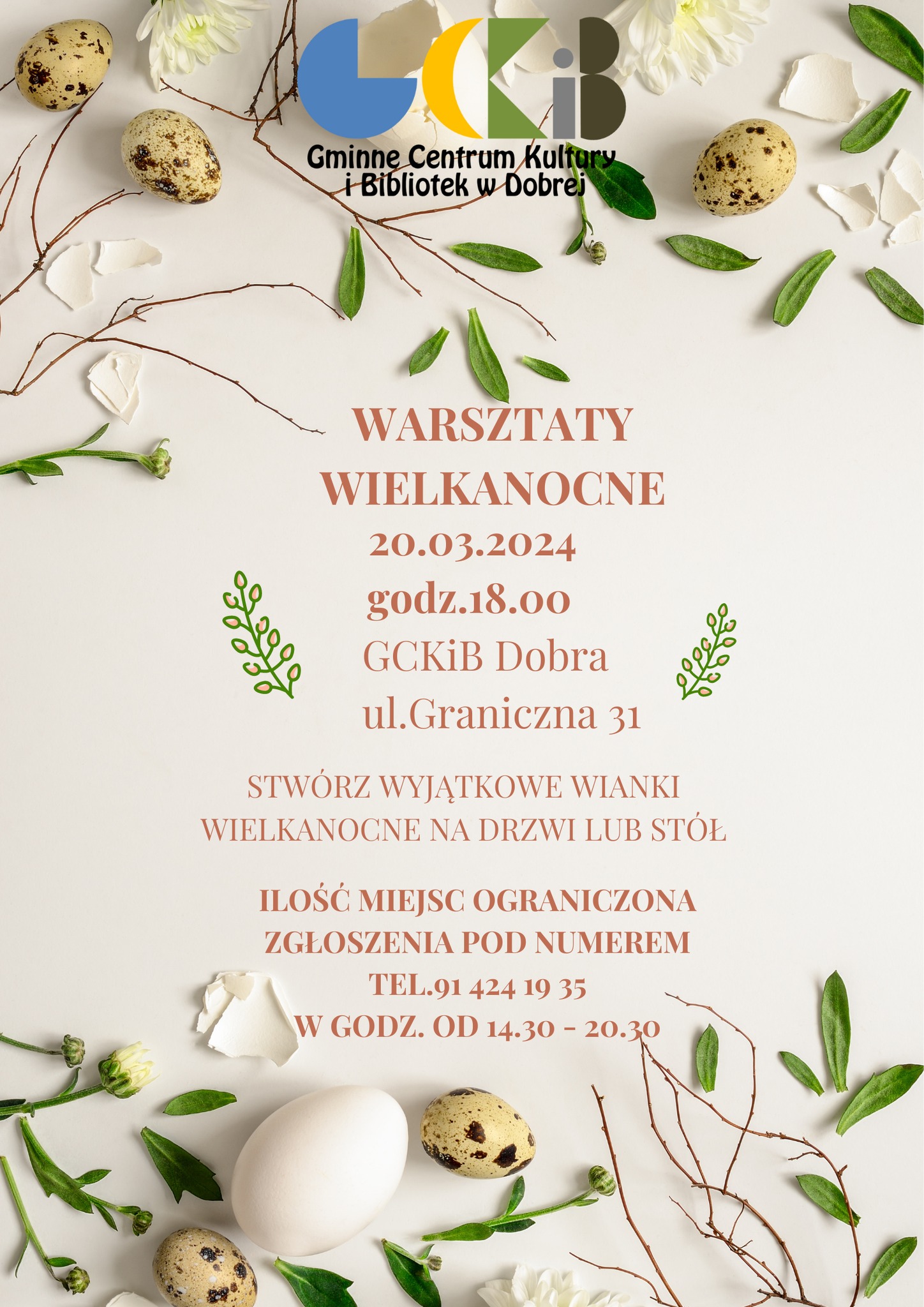 Warsztaty wielkanocne w Dobrej