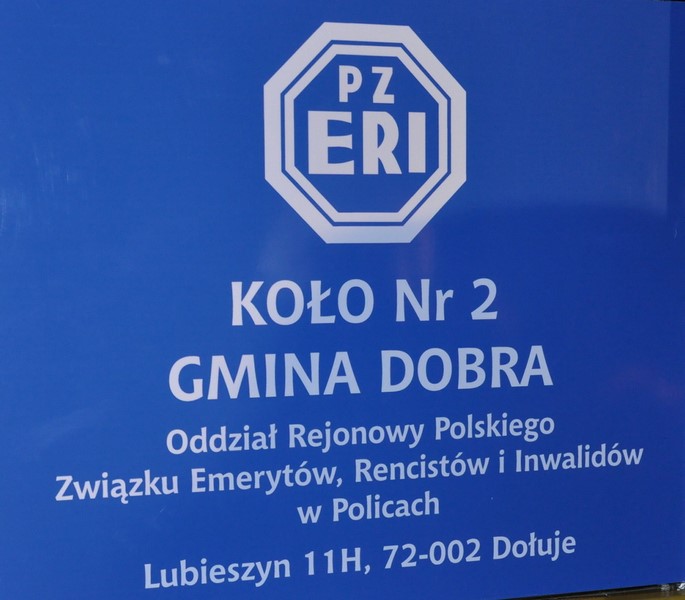 Otwarcie siedziby Koła Polskiego Związku Emerytów, Rencistów i Inwalidów w Gminie Dobra